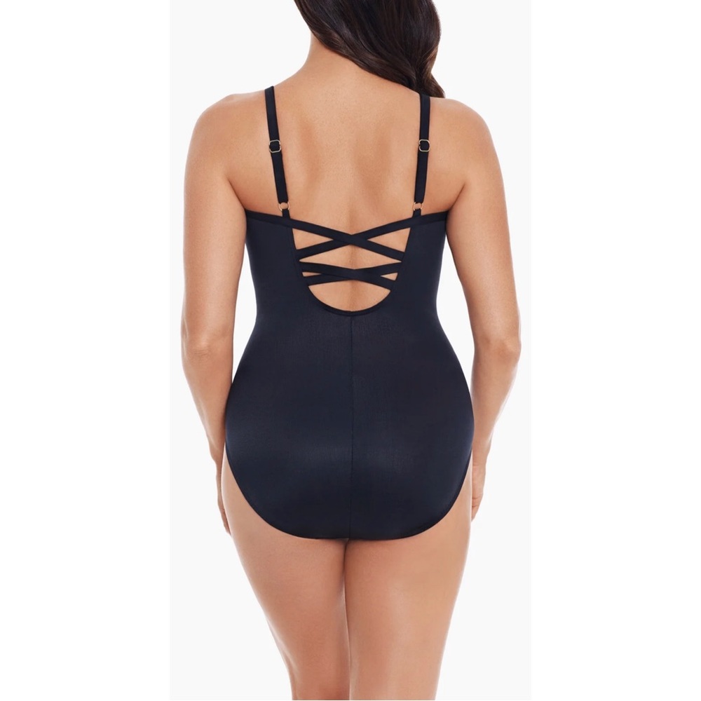 Nwot Miraclesuit Rock Solid Captivate Strappy One… - image 4